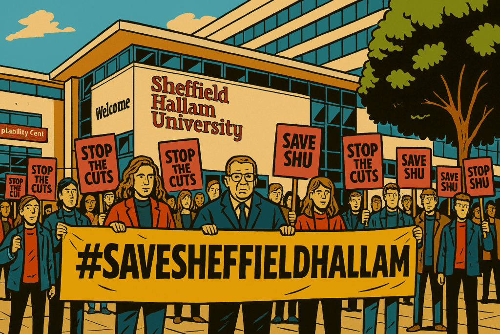 #SaveSheffieldHallam Cartoon